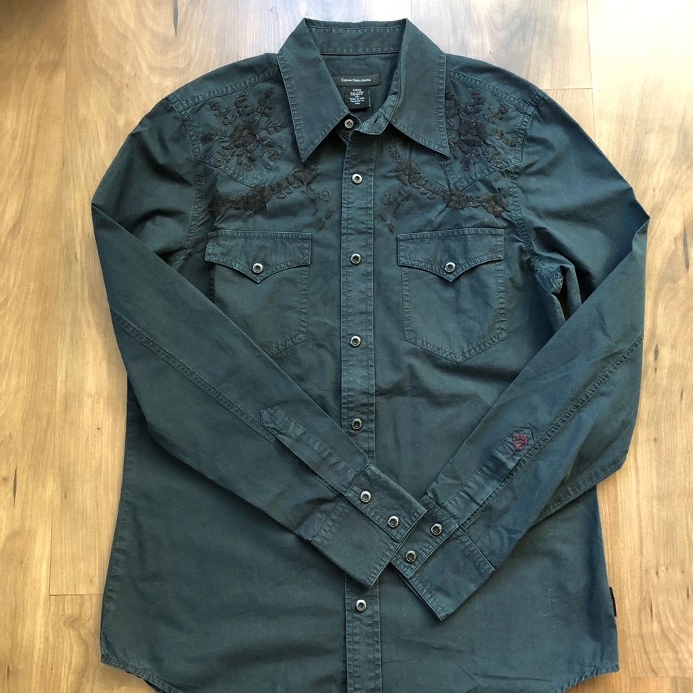 Calvin Klein Jeans- Navy Blue Shirt